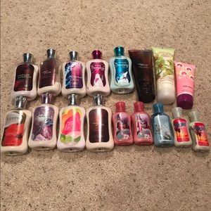 Bath and body works lotions